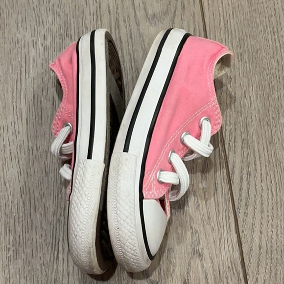 Converse Lot of 2 Gray Pink Sneakers Classic Low-Top All Star Chucks Size 7 - Picture 5 of 16